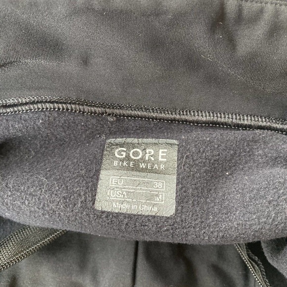 Gore Bike Wear Jacket Sz M Zip Up Workout Cycling Sports Black RN #66633 Womens - Picture 4 of 11